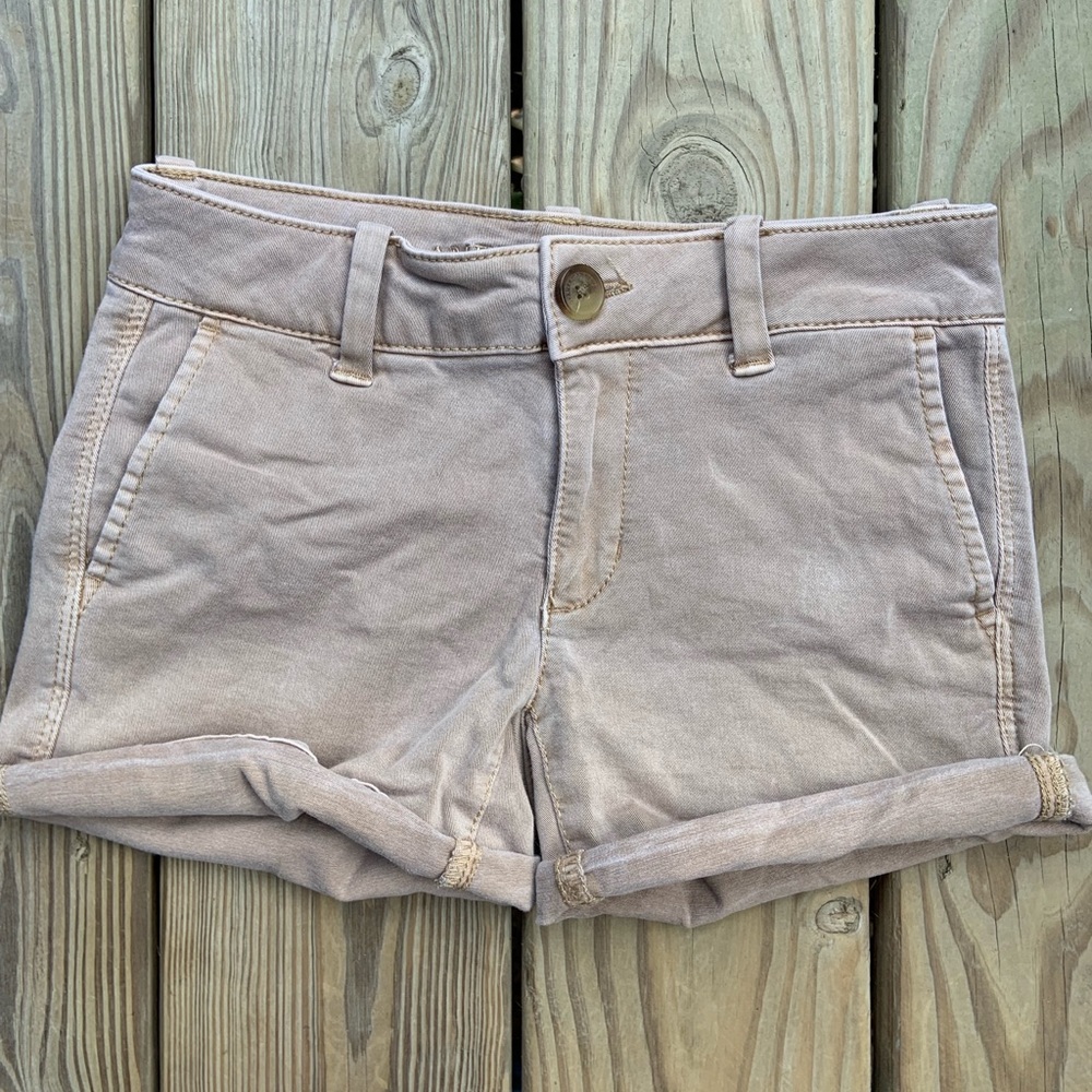 American Eagle Khaki Shorts
